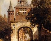 约翰内斯 克里斯蒂安 卡雷尔 克林肯贝格 : A City Gate